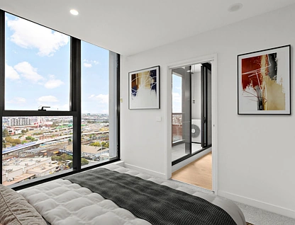 1815/105 Batman Street, West Melbourne, Melbourne CBD, 1 침실, 1 욕실, Apartment