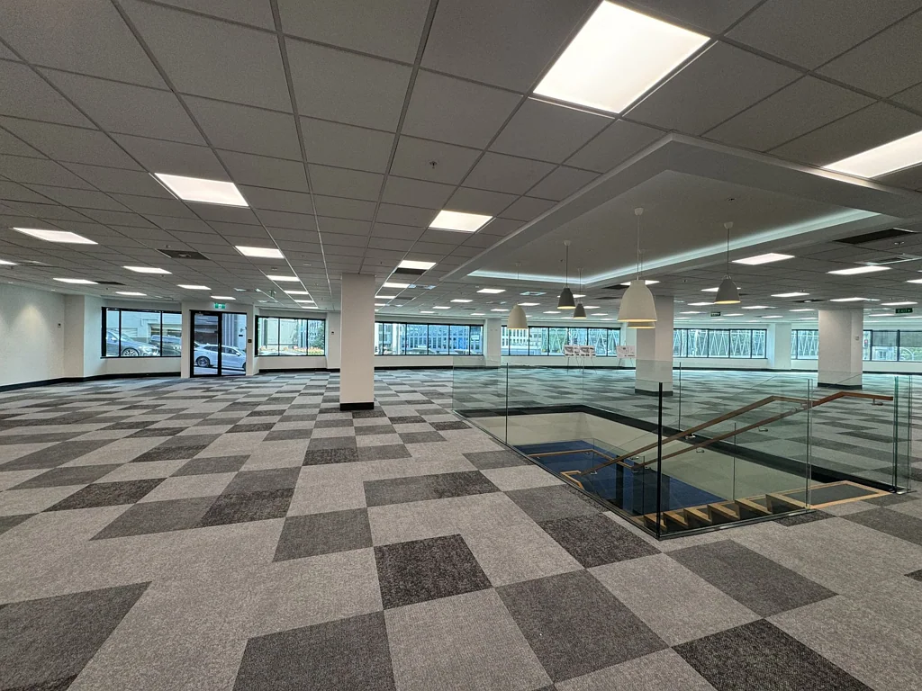 Auckland Central Multi-Level Office Oasis: Spacious Two-Floor Open-Plan Office