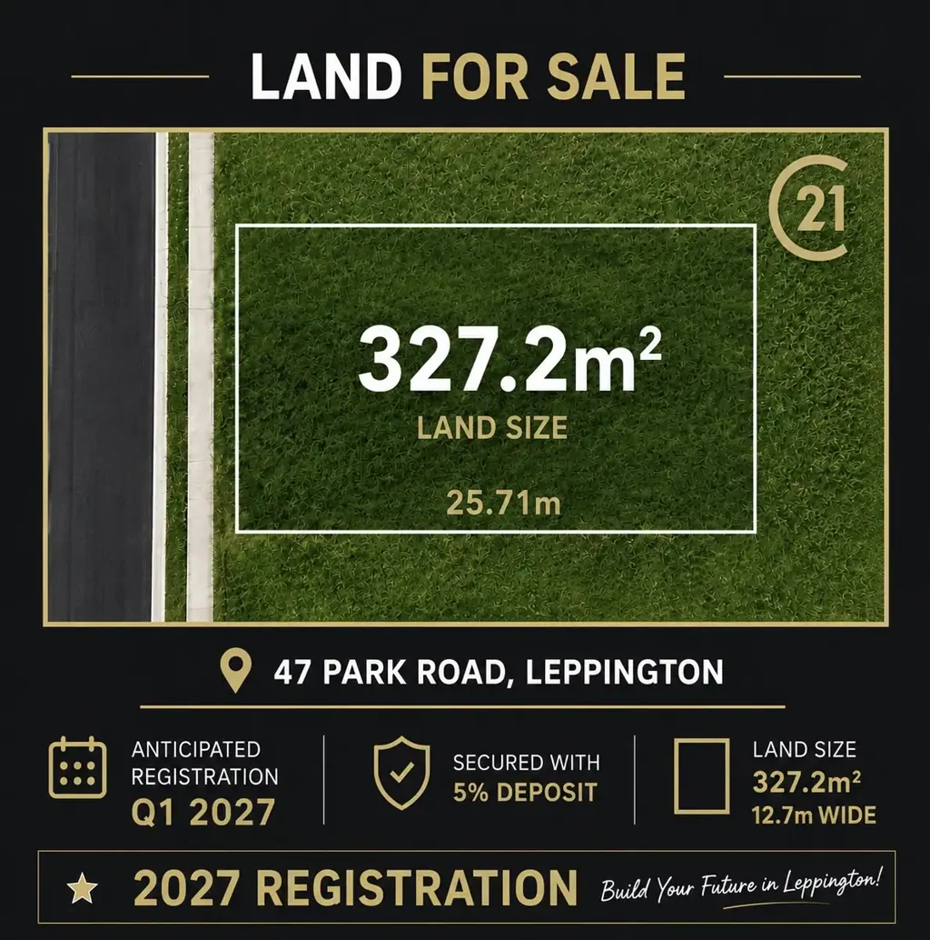 Leppington Q1 2027 REGISTRATION | 5% DEPOSIT
