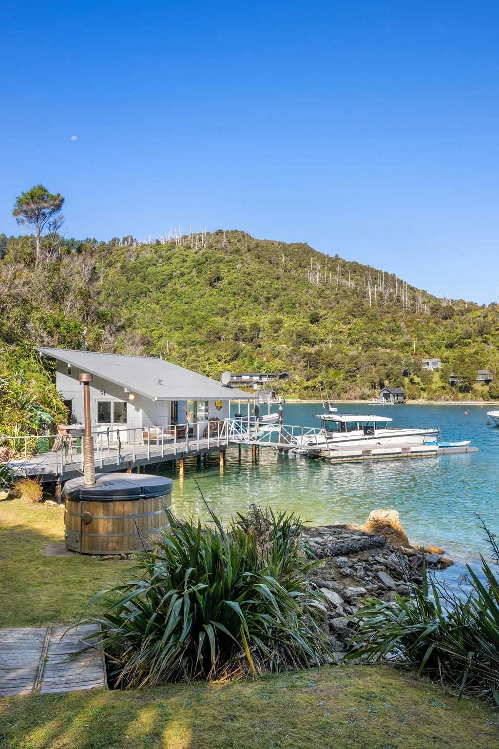 Queen Charlotte Sound 1બેડરૂમ Waterfront escape with unrivalled water assets