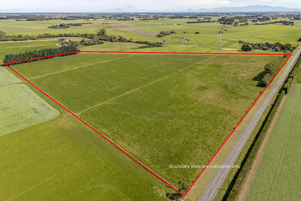 Leeston 12.76-hectares bare land awaiting your vision