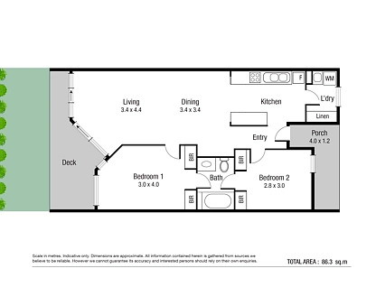 8/13-15 Hale Street, North Ward, Townsville, 2房, 1浴, Apartment