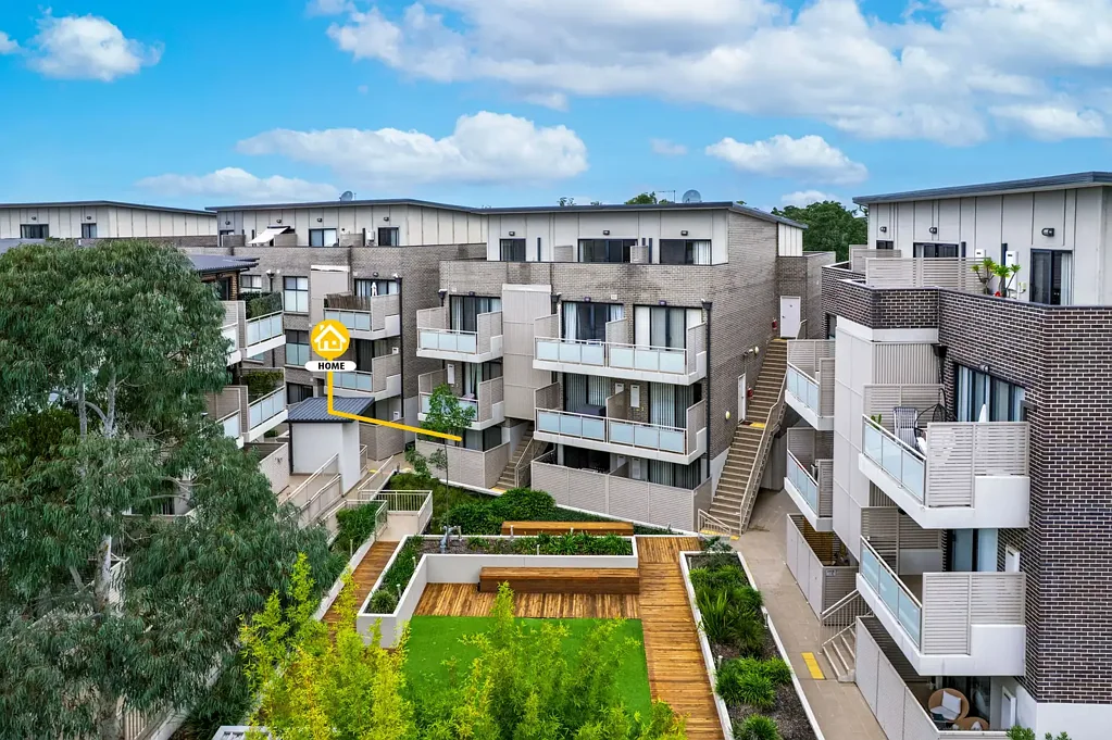 Glenmore Park 2chambre Stylish Ground-Floor Apartment with Courtyard Access in Glenmore Park!