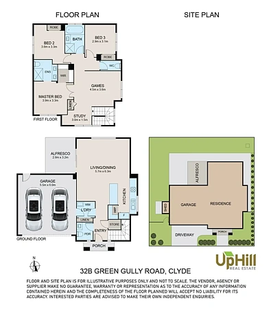 32B Green Gully Road, Clyde, VIC 3978, 3房, 2浴, House