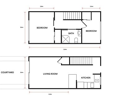 9/72 Kitchener Road, Milford, North Shore City, 2房, 1浴, 公寓