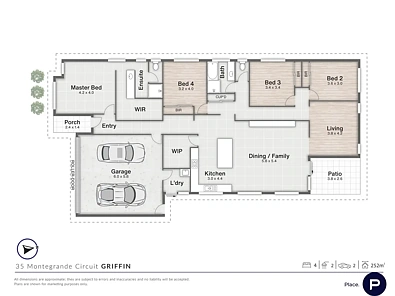 35 Montegrande Circuit, Griffin, QLD 4503, 4房, 2浴, House