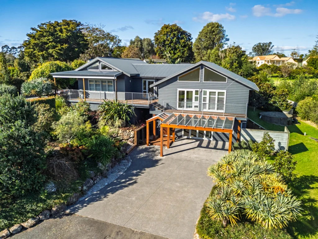 Kerikeri 3房  ELEVATED SUNNY NORTH FACING & LOW MAINTENANCE
