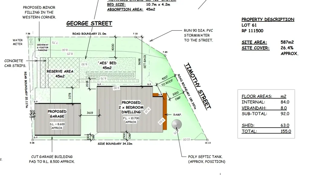 Macleay Island Cleared Block with Approved Plans