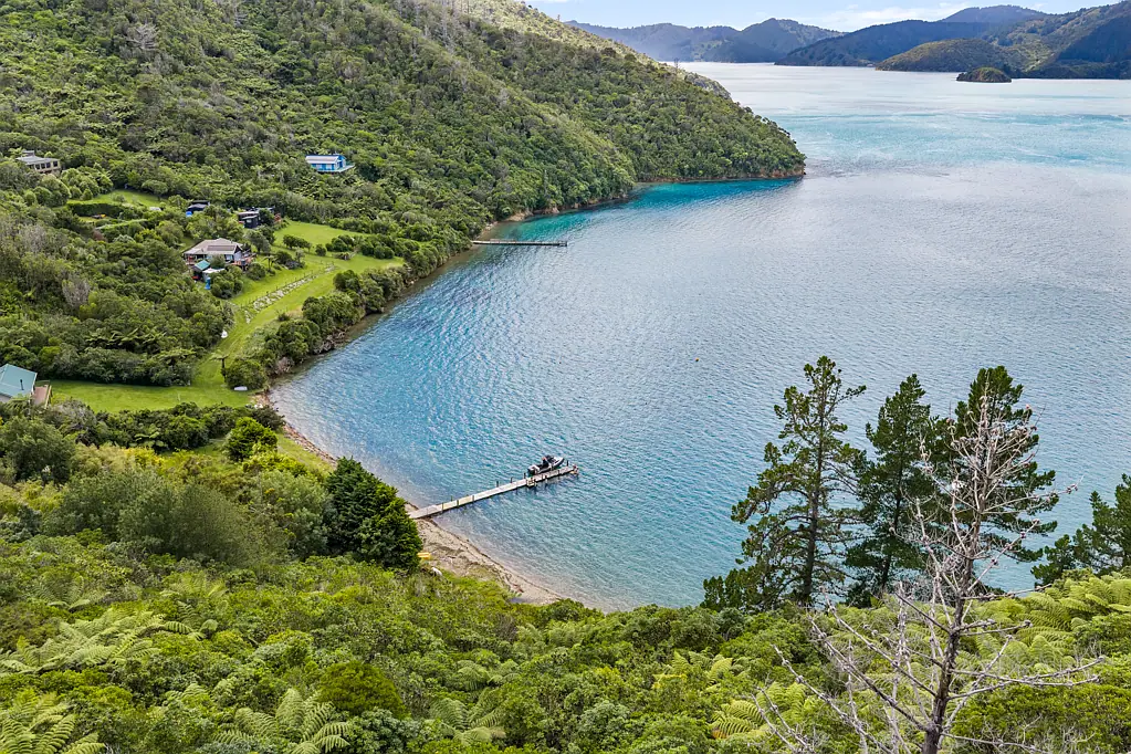 Queen Charlotte Sound  Make your mark on this waterfront blank canvas