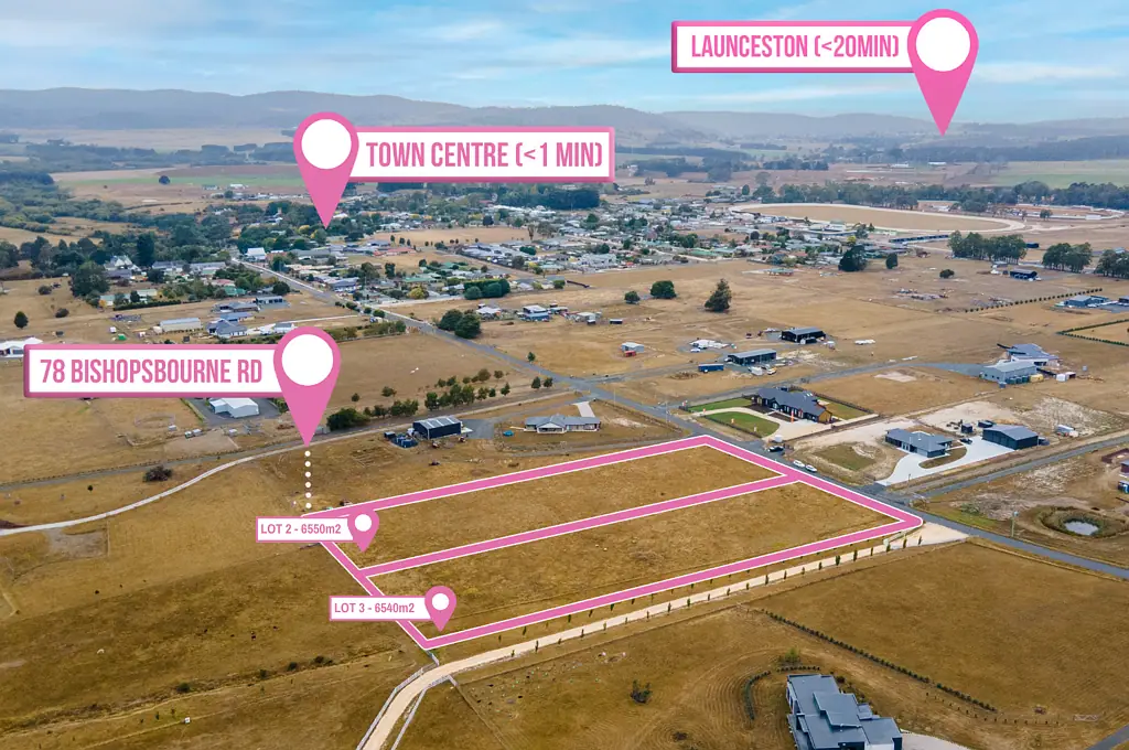 Lot 2 / 78 Bishopsbourne Road, Carrick, TAS 7291
