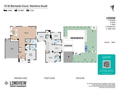 15 St Bernards Court, Wantirna South, East Melbourne, 4 غرف, 3 حمامات, Townhouse