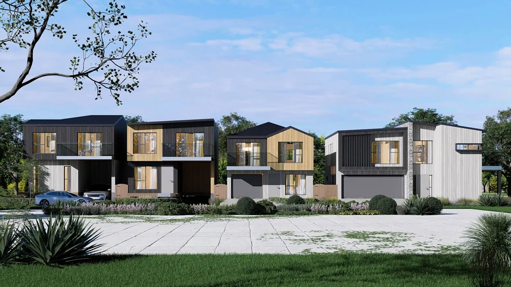 Wattle Downs 4房  True Water Front New Build