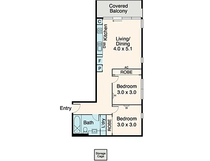 403/30 Wreckyn Street, North Melbourne, Melbourne CBD, 2 غرف, 1 حمامات, Apartment