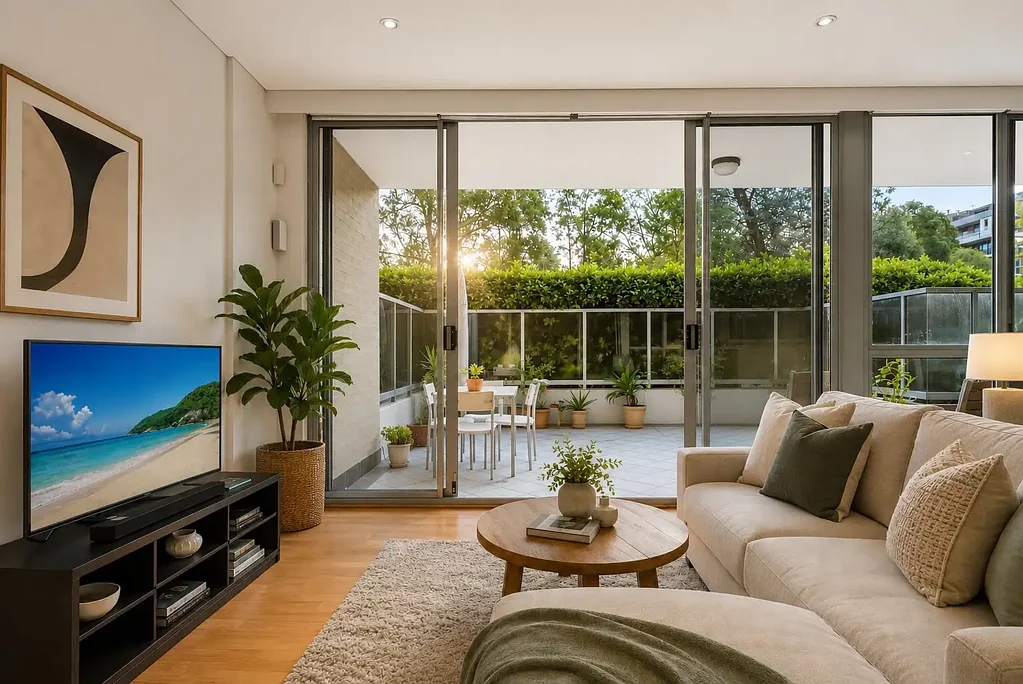Waitara 2غرفة نوم Ground floor, with dual courtyards