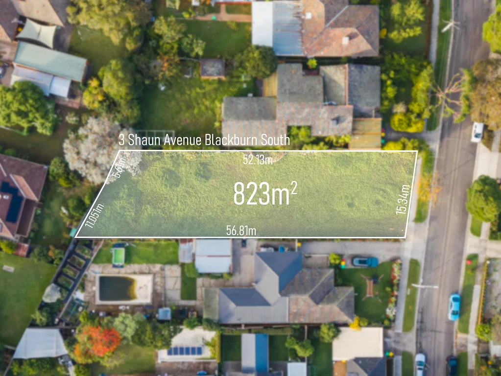 Blackburn South 823m² of Pure Potential in Blackburn South