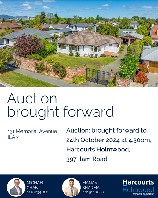 131 Memorial Avenue, Burnside, Christchurch, 3 Bedrooms, 0 Bathrooms, House