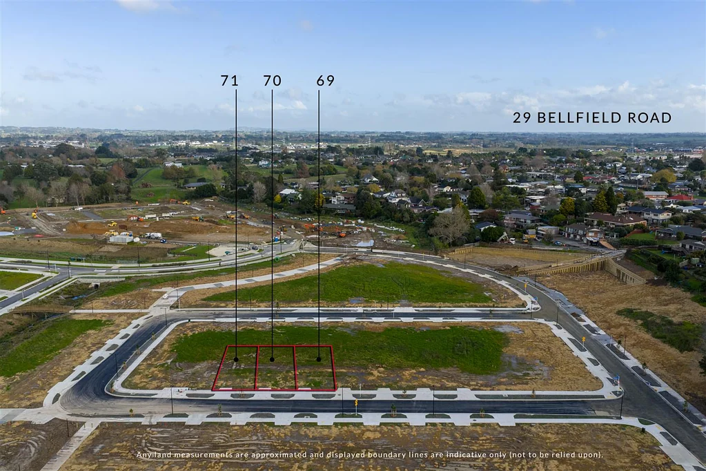 Opaheke Prime Sections in Bellfield Estate