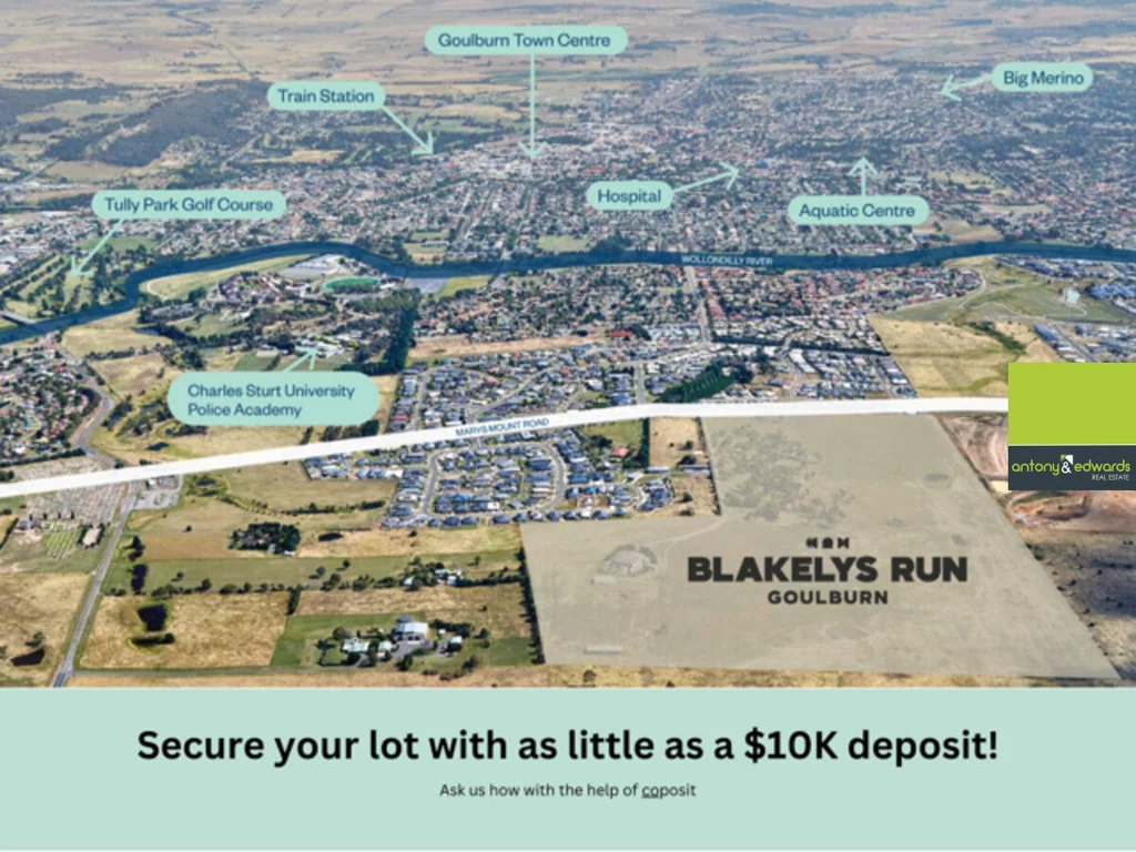 Goulburn  Land Now Selling!