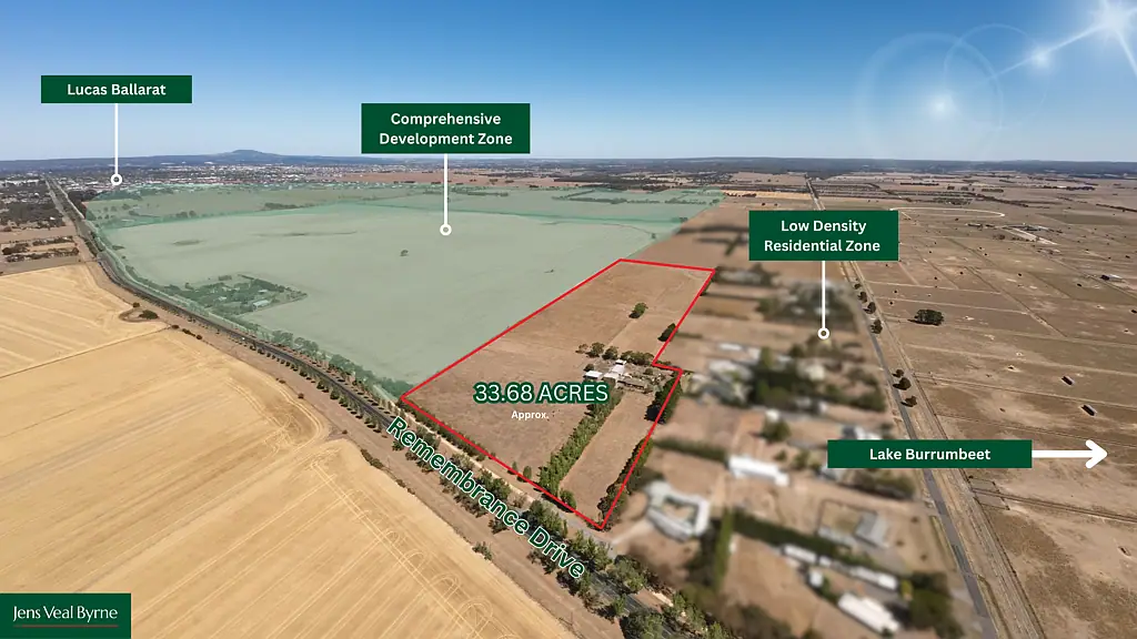 Cardigan  Possible development opportunity on the fringe of Ballarat (STCA).