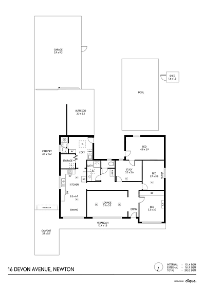 16 Devon Avenue, Newton, SA 5074, 3 Bedrooms, 2 Bathrooms, House