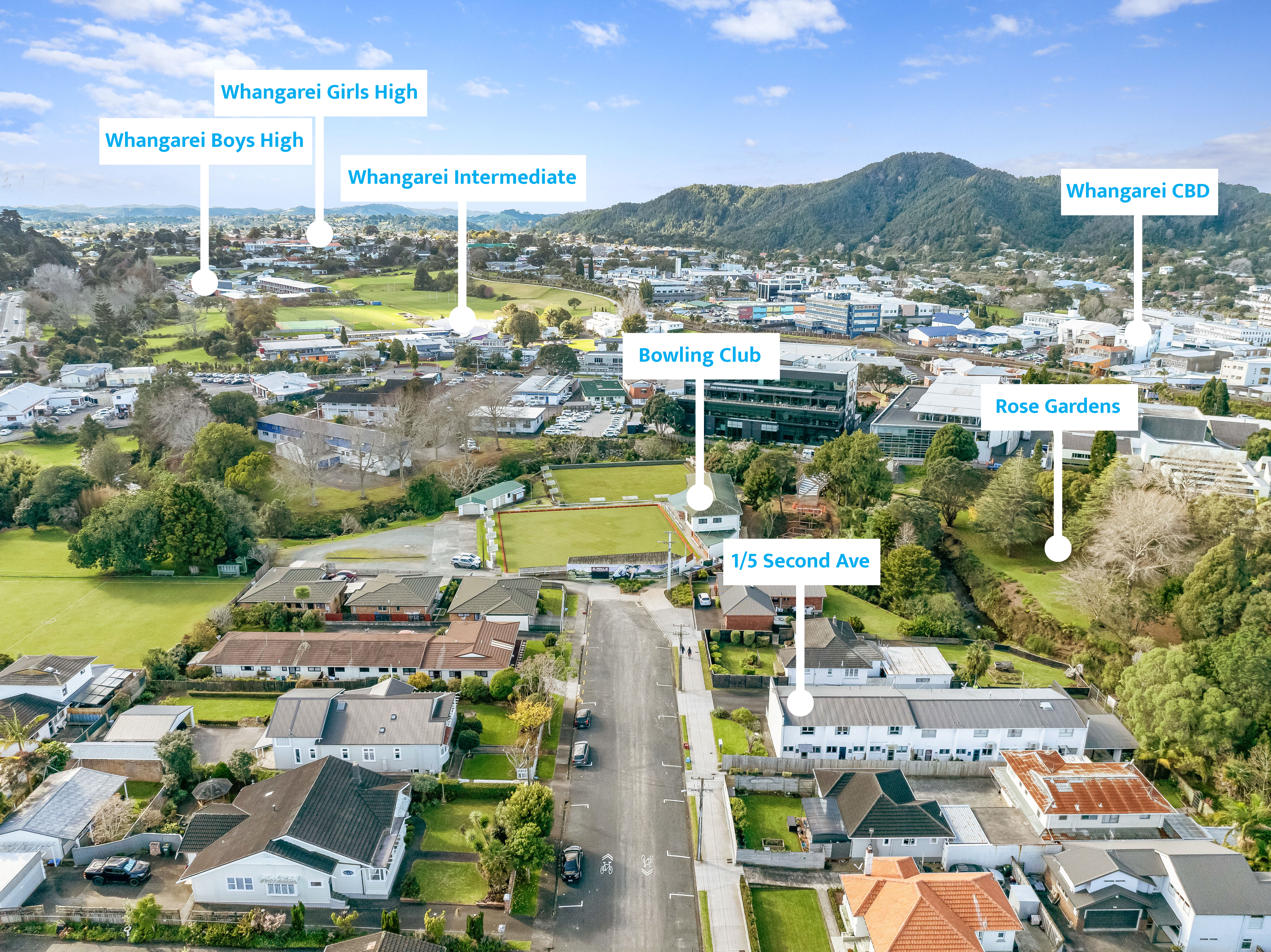 1/5 Second Avenue, Avenues, Whangarei, 2部屋, 1バスルーム, Unit