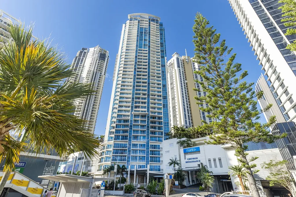Surfers Paradise 2房  LEVEL 38  - HIGH CEILINGS, SPECTACULAR VIEWS & AN UNBEATABLE LOCATION!