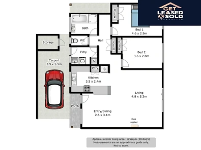 4/5 Cook Place, West Wodonga, VIC 3690, 2 rūma, 1 rūma horoi, House