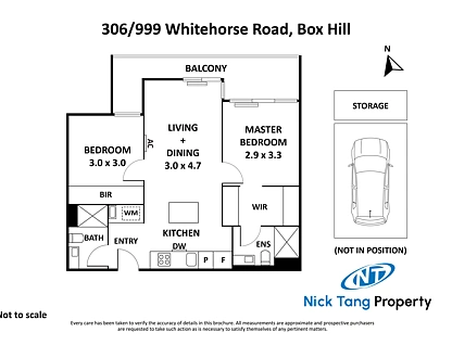 306/999 Whitehorse Road, Box Hill, Inner East Melbourne, 2 રૂમ, 2 બાથરૂમ, Apartment
