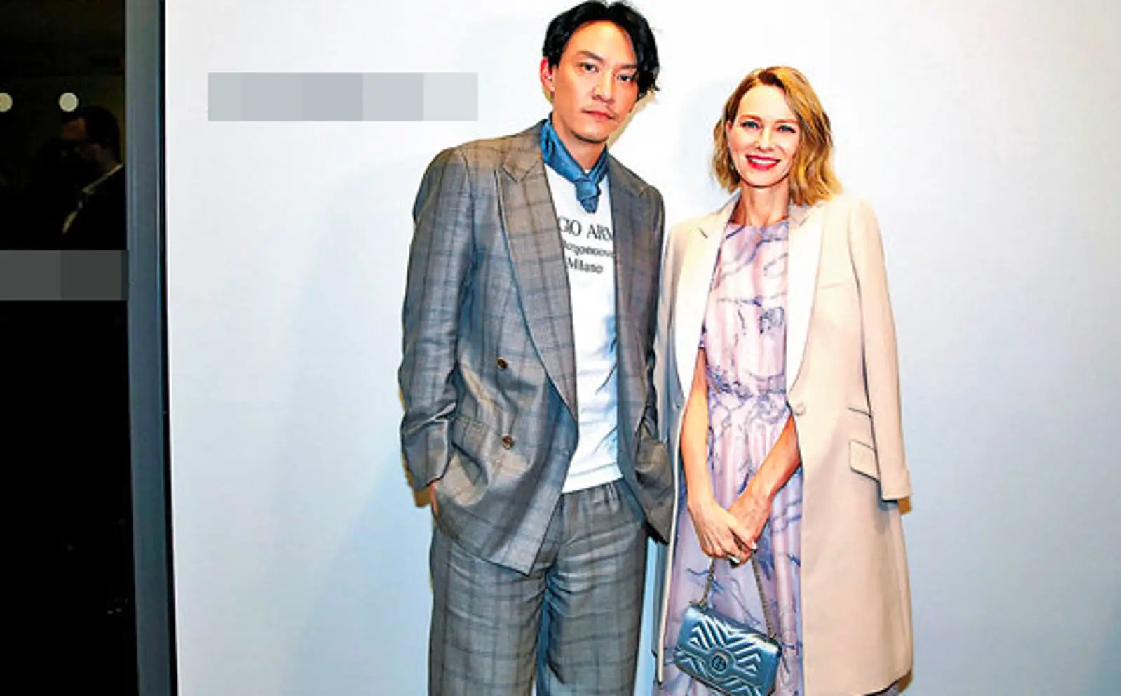 张震对于时尚更看重实用 与娜奥米交流经验