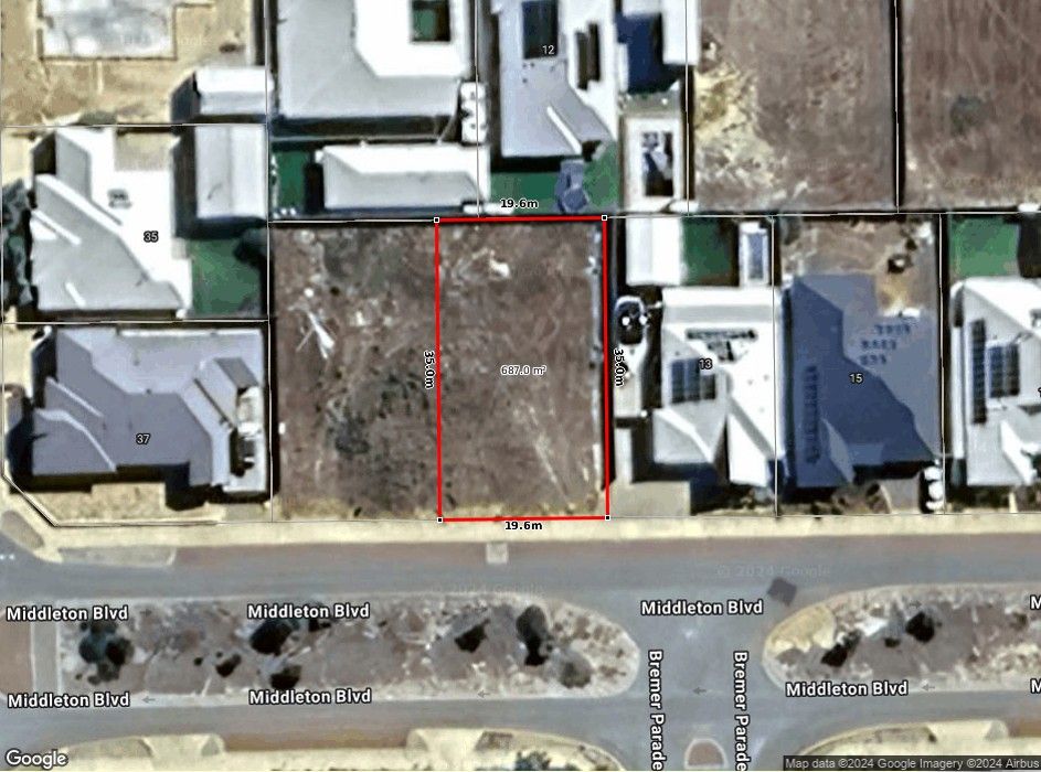 11 MIDDLETON BVD, JURIEN BAY WA 6516, 0 غرف, 0 حمامات, Section