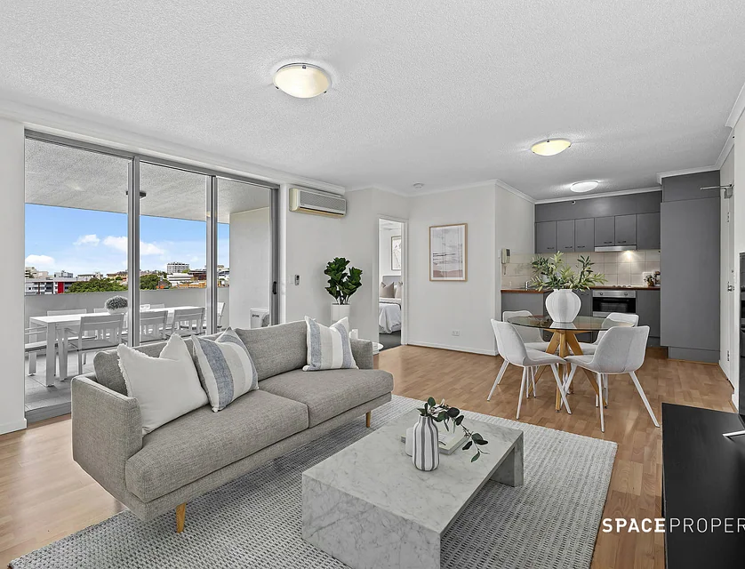 604/100 Bowen Street, Spring Hill, Brisbane - Inner City Region, 2房, 2浴, Apartment
