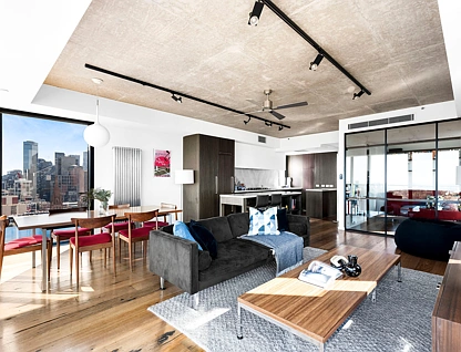 2601/82 Flinders Street, Melbourne, Melbourne CBD, 4 phòng ngủ, 2 phòng tắm, Apartment