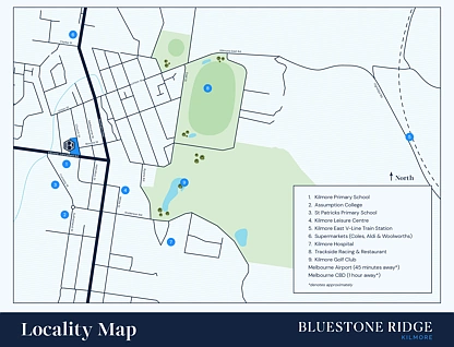 "Bluestone Ridge" Kilmore-Lancefield Rd, Kilmore, Wangaratta, 0 chambres, 0 salles de bain, Section