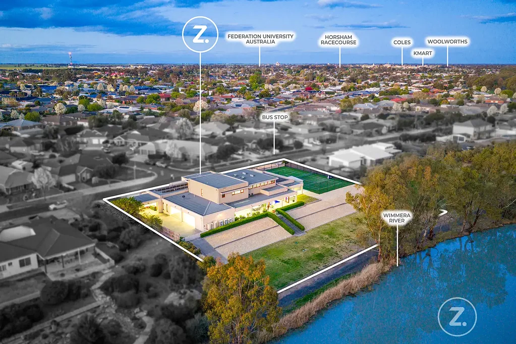 Horsham 5房  Grand Riverfront Trophy Home with Indoor Pool, Tennis Court & Unrivalled Luxury