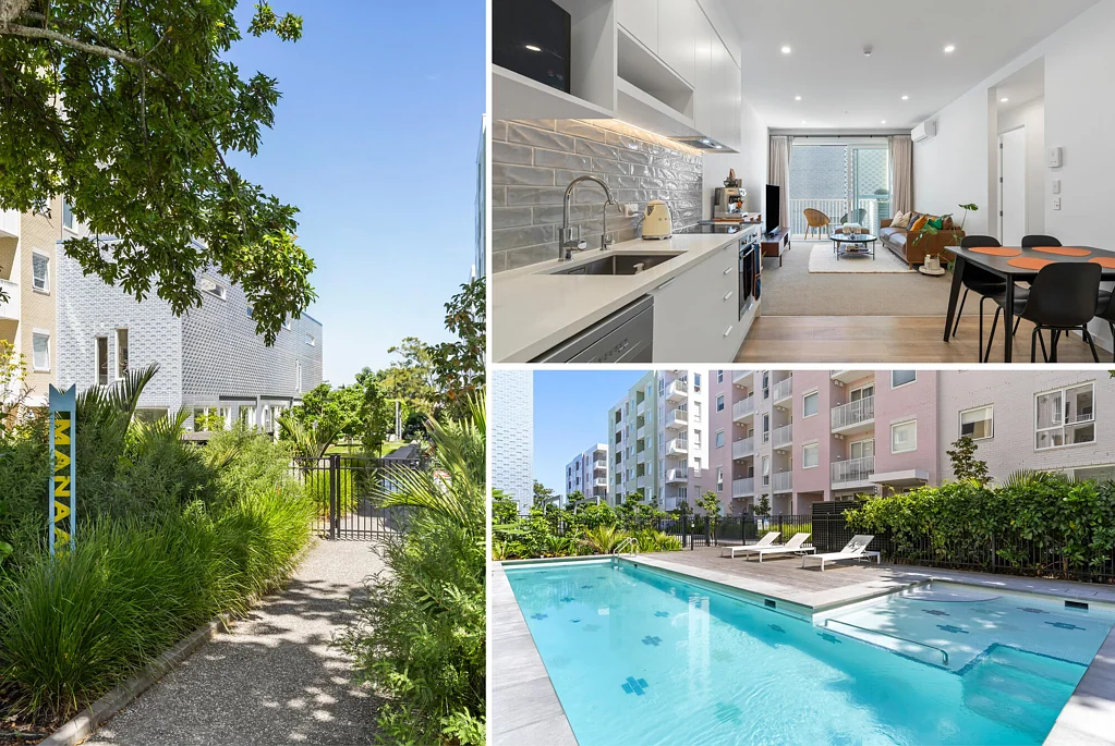 Onehunga 3ห้องนอน THREE-BEDROOM CORNER APARTMENT!