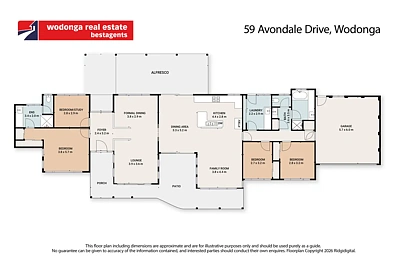 59 Avondale Drive, Wodonga, VIC 3690, 3 slaapkamers, 2 badkamers, House