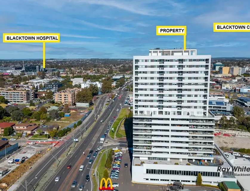 1804/5 SECOND Avenue, Blacktown, Western Suburbs, 2 غرف, 2 حمامات, Unit