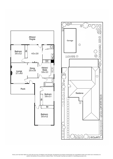 फ्लोर प्लान - 23 Hotham Road, Niddrie, VIC 3042