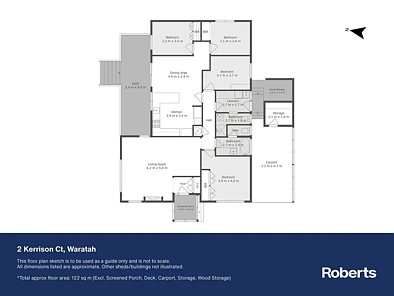 फ्लोर प्लान - 2 Kerrison Court, Waratah, TAS 7321