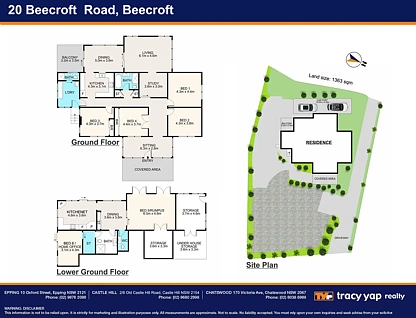 20 Beecroft Road, Beecroft, NSW 2119, 6 ਕਮਰੇ, 3 ਬਾਥਰੂਮ, House