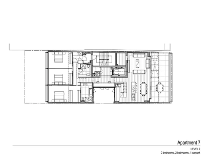 Level 1/93 Wellington Street, Collingwood, Melbourne CBD, 3 habitaciones, 2 baños, Apartment