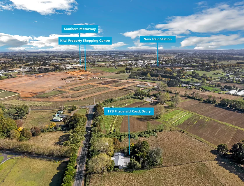 178 Fitzgerald Road, Drury, Papakura, Auckland, 4房, 2浴, 乡村别墅