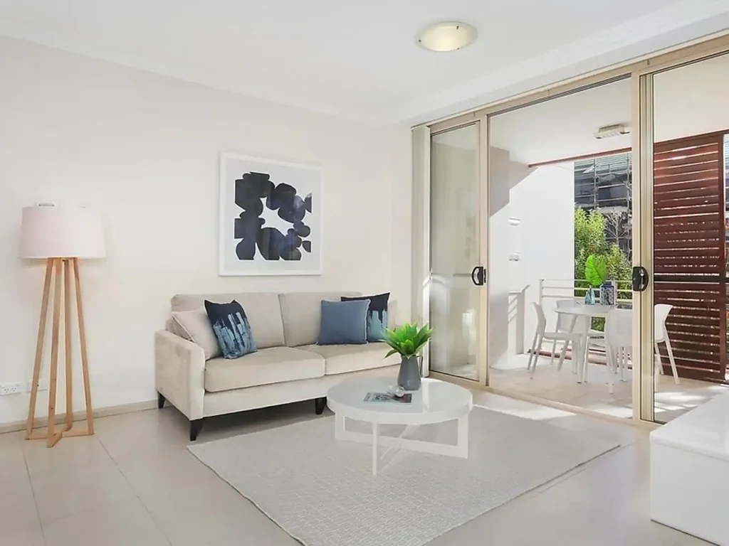 North facing two bedroom apartment