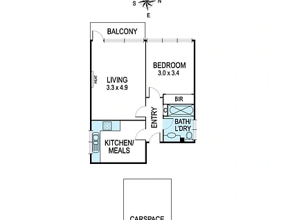 18/10 Ashby Grove, Eaglemont, North Melbourne, 1房, 1浴, Apartment