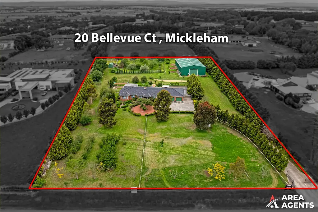 Mickleham 4部屋 Unmatched Lifestyle Living on Approx. 2.74 Acres – Country Quiet, City Close!!