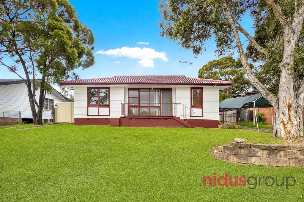 3 bedroom home with large living area and rear entertaining space.
