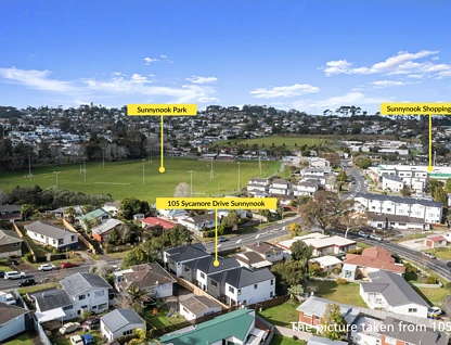 105A Sycamore Drive, Sunnynook, North Shore City, 4 Bedrooms, 2 Bathrooms, House