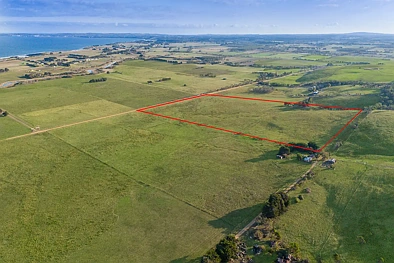 Aerial view - LOT 11/69 Goodes Road, Narrawong, VIC 3285