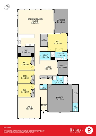 81 Shortridge Drive, Lucas, VIC 3350, 4房, 2浴, House