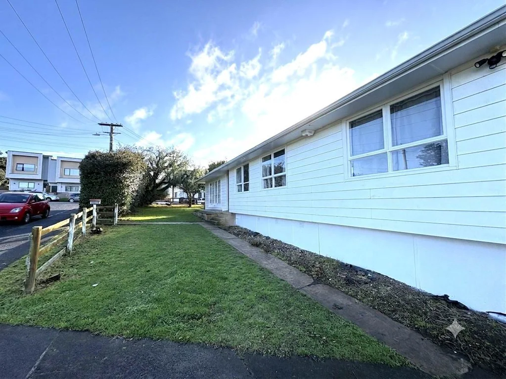 Large home on corner site
